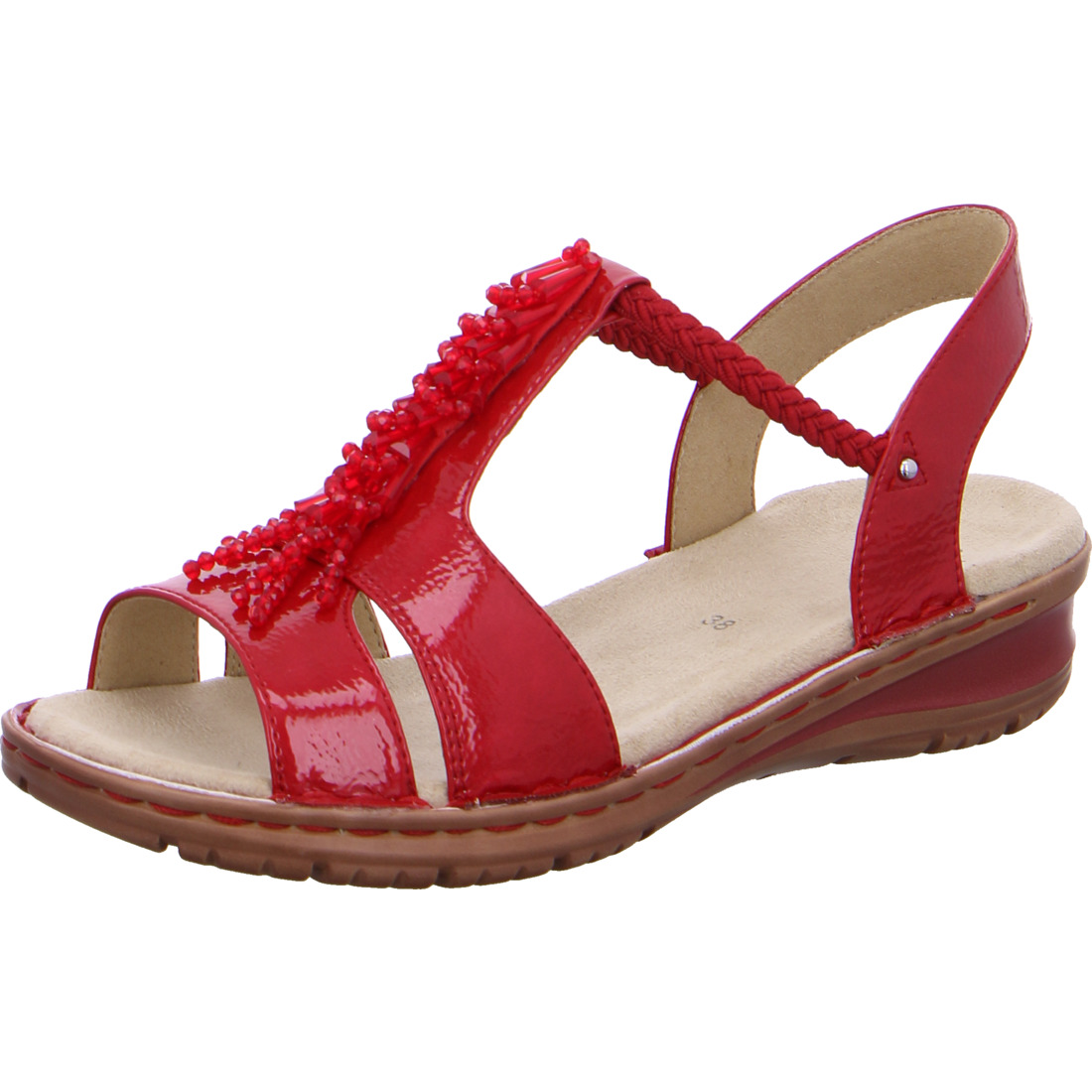 Sandales*Ara Shoes Sandales Sandales Hawaii rouge