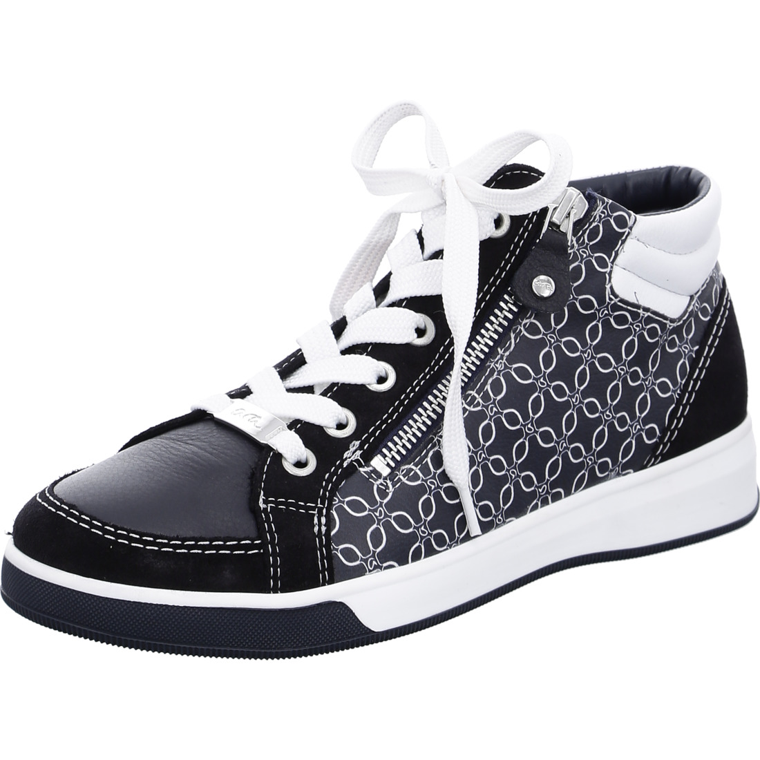 Chaussures à lacets*Ara Shoes Chaussures à lacets High top Baskets Rom blanc