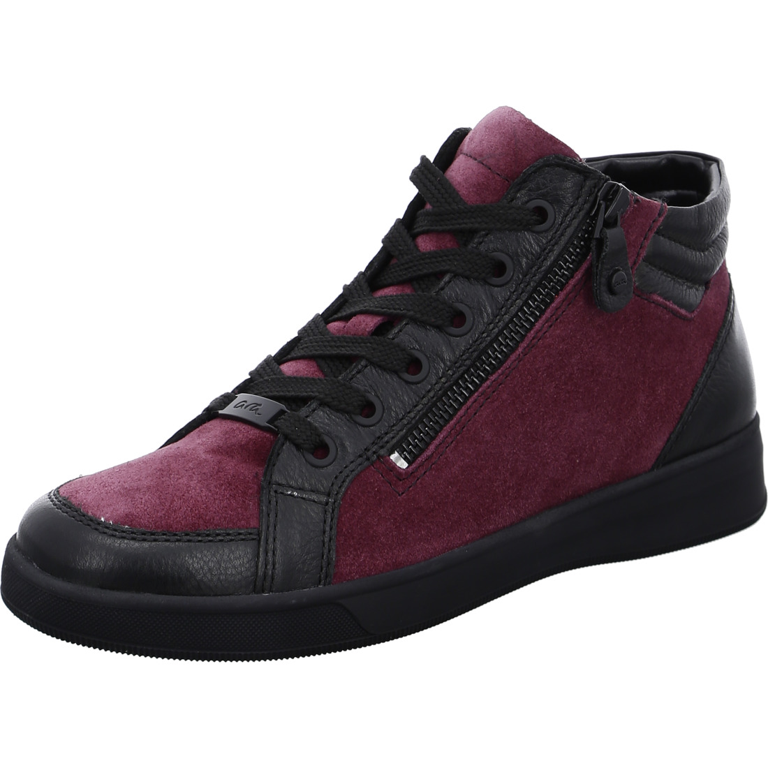 HighSoft*Ara Shoes HighSoft Baskets Rom noir berry